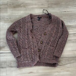 Forever 21 Multicolor Textured Knit Sweater